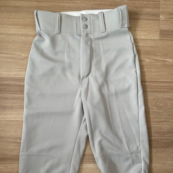 ALLESON ATHLETIC BOYS BASEBALL ELASTIC WAIST BUTTON PANTS - Picture 1 of 3